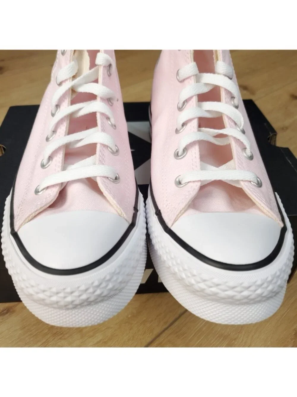 Converse Chuck Taylor All Star Lift Platform HI Kids 6 Y Sugar Berry Pink White